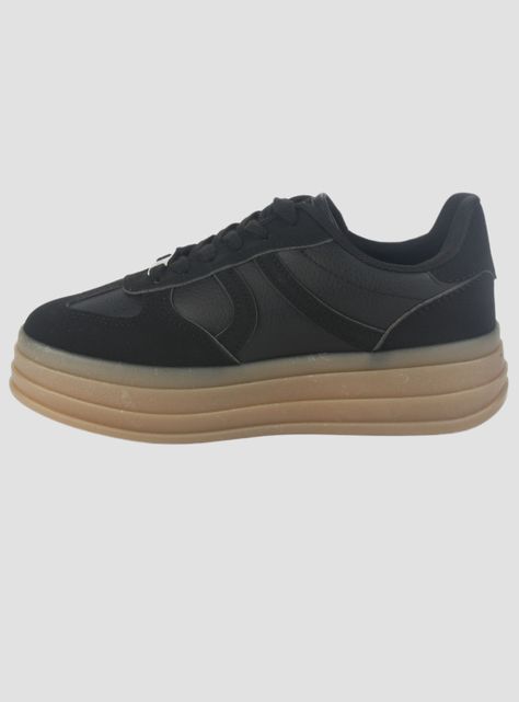 Zapatilla Chalada Mujer Andy-15 Negro Urbano-1