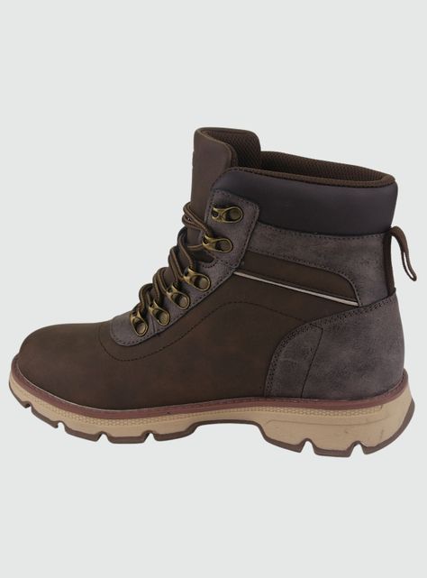 Botin Funway Mujer Colina-1 Café oscuro Casual-1