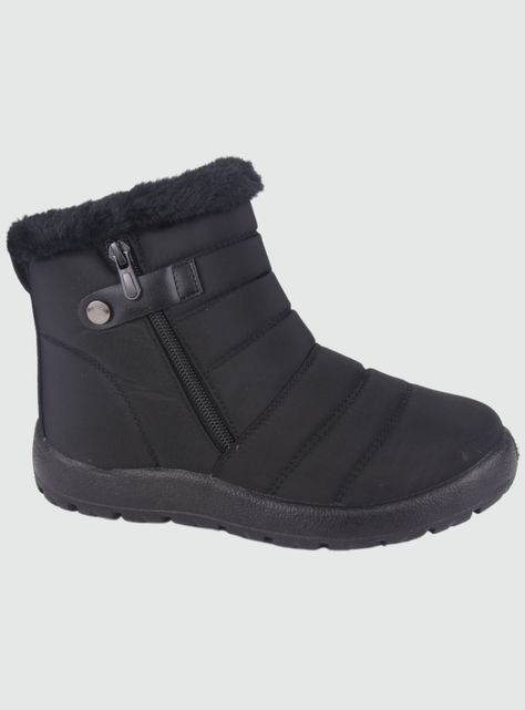 Botin Dorette Mujer Sky-33 Negro Casual-0