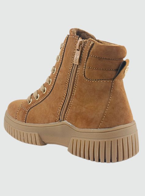 Botin Chalada Mujer Corso-1 Café Casual-3