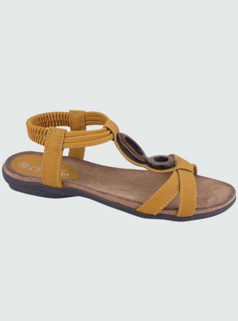Sandalia Chalada Mujer Anatomic69 Camel Moda-0