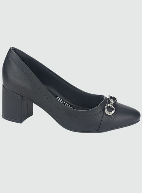 Zapato Comfortflex Mujer 2354402 Negro Casual-0