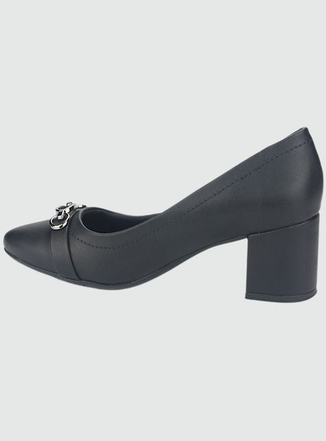Zapato Comfortflex Mujer 2354402 Negro Casual-1