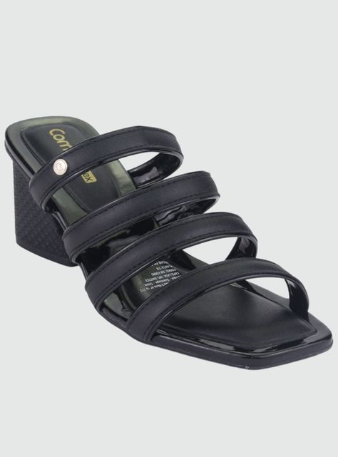 Sandalia Comfortflex Mujer 2274401 Negro Moda-2
