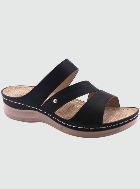 Sandalia Chalada Mujer Kon-10 Negro Casual-0