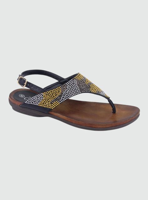 Sandalia Chalada Mujer Anatomic51 Negro Moda-0