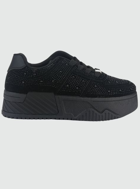 Zapatilla Chalada Mujer Mind-1 Negro Urbano-0