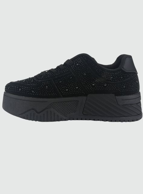 Zapatilla Chalada Mujer Mind-1 Negro Urbano-1