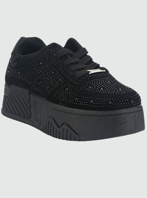 Zapatilla Chalada Mujer Mind-1 Negro Urbano-2