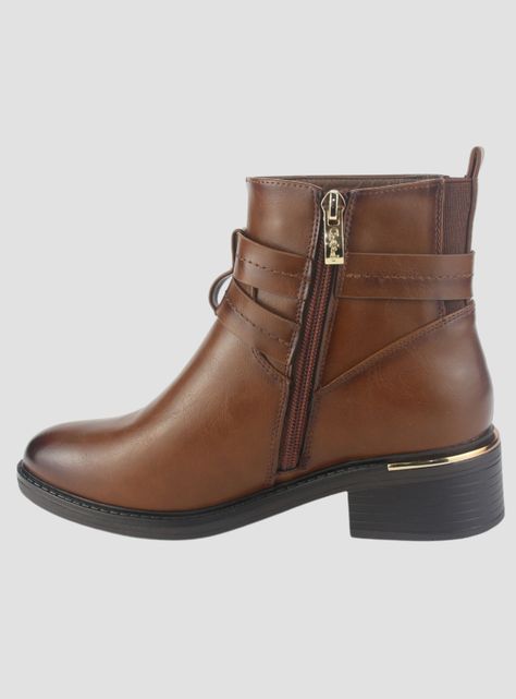 Botin Chalada Mujer Trafa-20 Café Casual-1