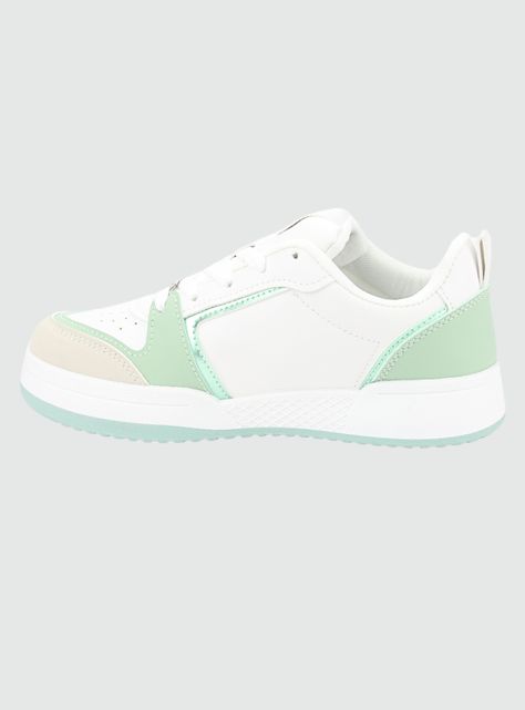 Zapatilla Chalada Mujer Juve-3 Blanco Menta Urbano-1