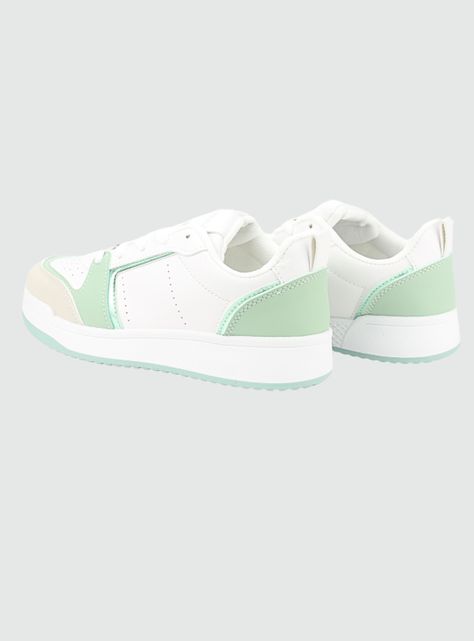 Zapatilla Chalada Mujer Juve-3 Blanco Menta Urbano-5