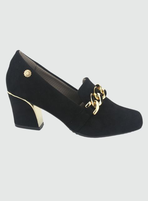 Zapato Chalada Mujer Carol-1 Negro Casual-0