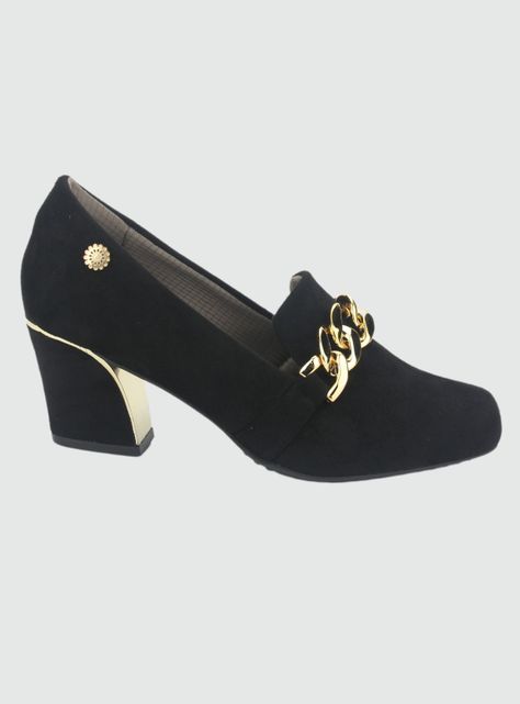 Zapato Chalada Mujer Carol-1 Negro Casual-1