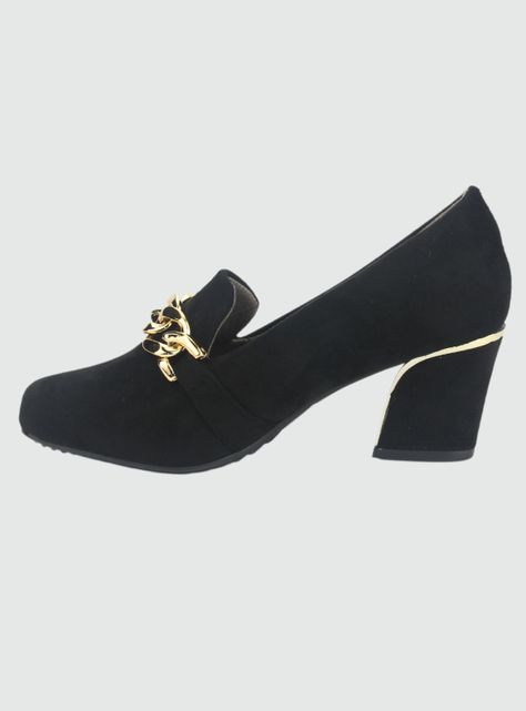 Zapato Chalada Mujer Carol-1 Negro Casual-3