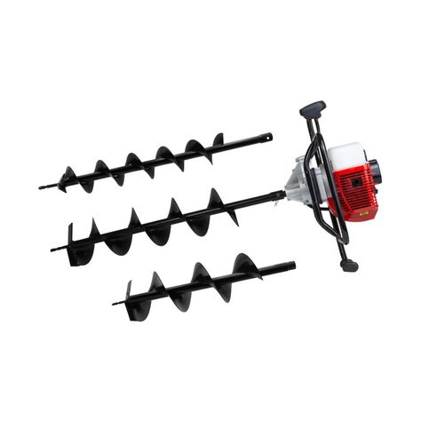 Kit Motoahoyador 3.0 Hp + Barrenos de 100, 150 y 200 mm Oslo-0