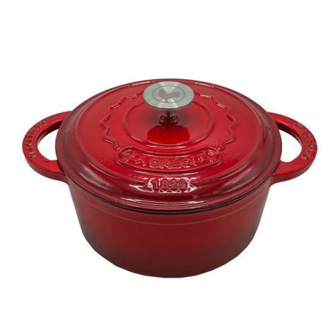 Olla redonda Ø24cm 4 Lts Rouge Rubis-0