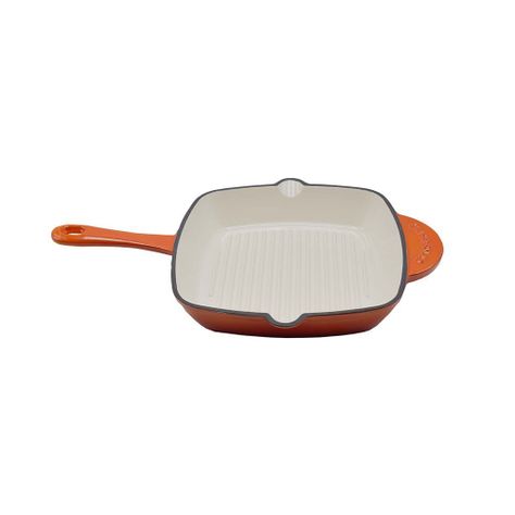 Sartén Grill 26 x 26cm Topaze Orange-0