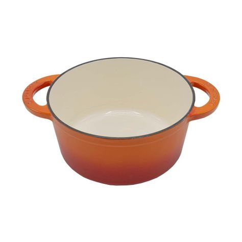 Olla redonda Ø24cm 4 Lts Topaze Orange-2