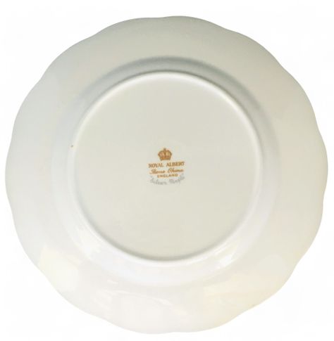 Trío de Café "Silver Maple" - Royal Albert, Inglaterra (1959 - 1984)-2