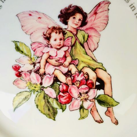 Plato Decorativo "Hada del Manzano" - Douwe Egberts, Países Bajos (2004)-4