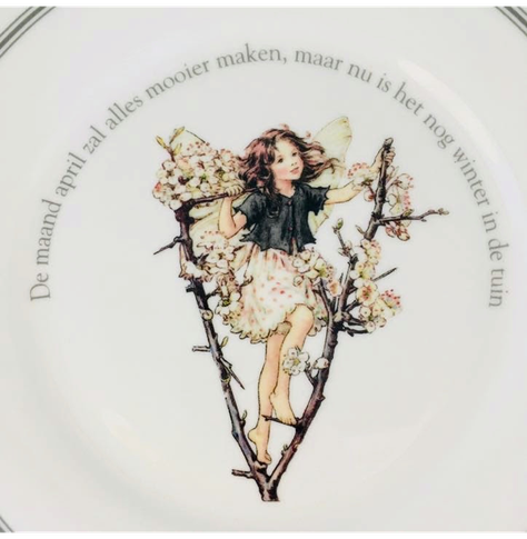 Plato Decorativo "Hada del Espino" - Douwe Egberts, Países Bajos (2004)-3