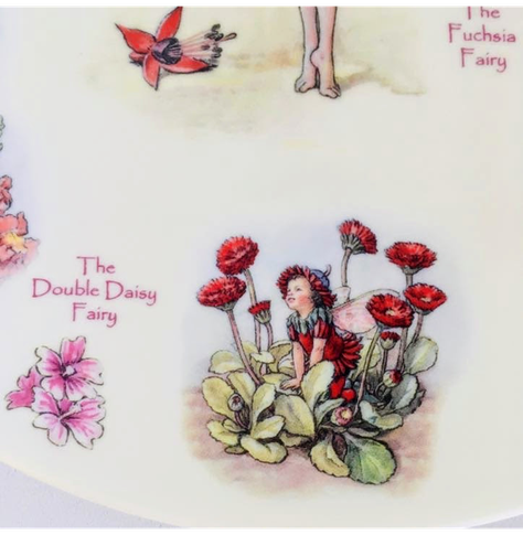 Plato decorativo serie 'Un calendario de hadas de las flores', Octubre, (2002)-3