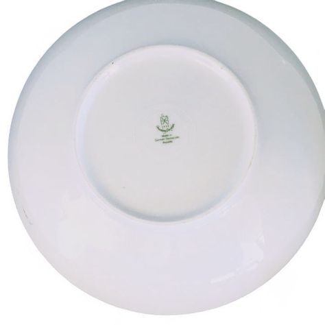 Plato Bajo con Bouquet Floral - Henneberg Porzellan, República Democrática Alemana (1972-1977)-3