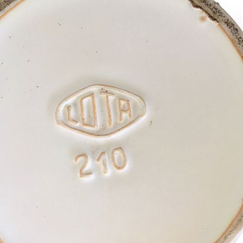 Cuerno de la Abundancia de Cerámica de Lota - Pintado a Mano (1936-1951)-5