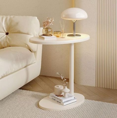 Mesa De Centro Lateral Living Vanguardia Melamina 48x55cm-7
