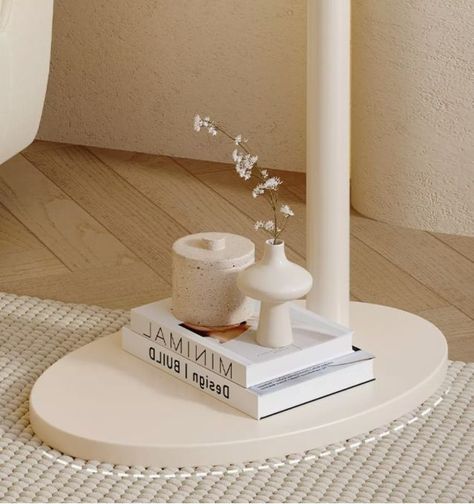 Mesa De Centro Lateral Living Vanguardia Melamina 48x55cm-4