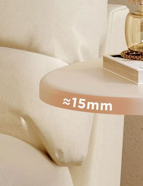 Mesa De Centro Lateral Living Vanguardia Melamina 48x55cm-6