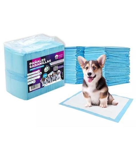 100 Pañales Sabanillas Mascotas Perros 60x60 Cm-5