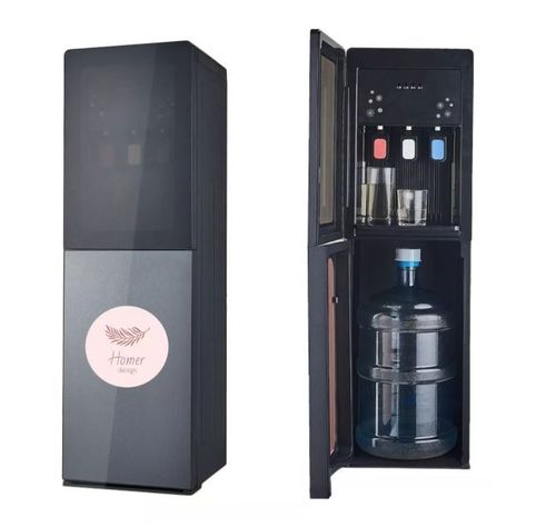 Dispensador De Agua Fría Caliente Con Compresor Bidon Oculto-2