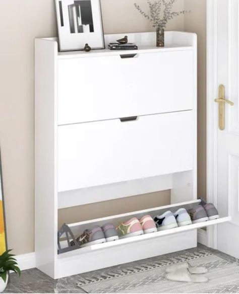 Zapatero Organizador Estante Hall Armario 110 Altox100x17cm Blanca Homer Design-1