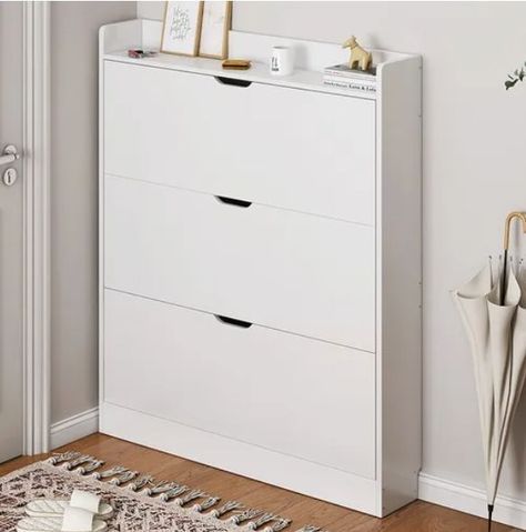 Zapatero Organizador Estante Hall Armario 110 Altox100x17cm Blanca Homer Design-3