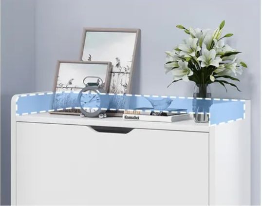 Zapatero Organizador Estante Hall Armario 110 Altox100x17cm Blanca Homer Design-4