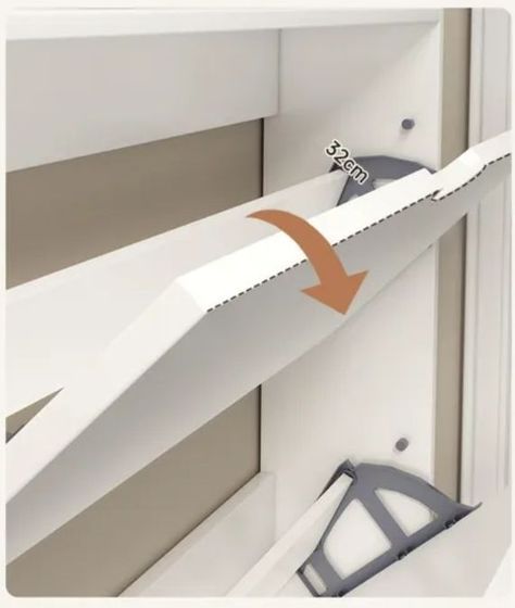 Zapatero Organizador Estante Hall Armario 110 Altox100x17cm Blanca Homer Design-7