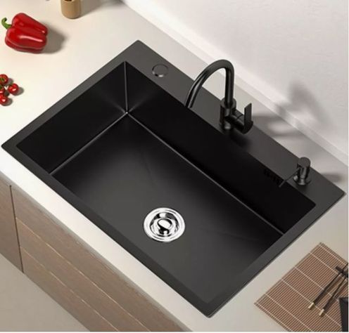 Combo Lavaplato Empotrado 55x45cm Acero Inoxidable Con Todos-2