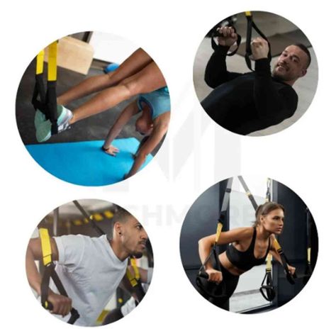 Bandas De Suspensión Trx Para Entrenamiento Crossfit/fitness-4