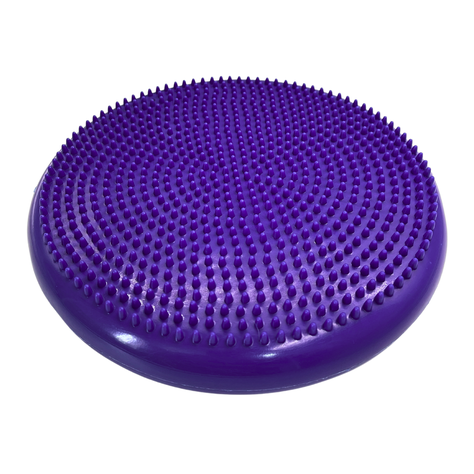 Disco De Balance Y Equilibrio Mini Bosu Erizo Yoga/ejercicio-0