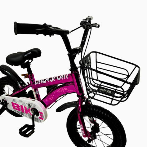 Bicicleta para niños aro 12" con Canasto Colores Metalizados-5