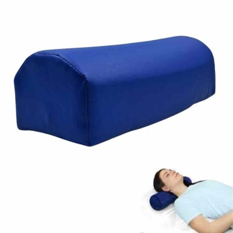 Almohada Cojin Medio Cilindro Terapeutica Cuña Descanso 32x11x10-0