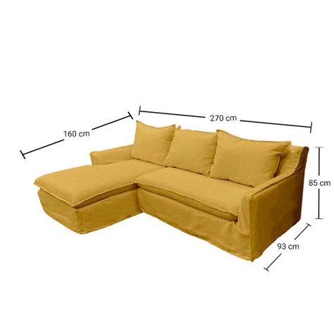 Seccional Queule Chenille Azafran 3C-4