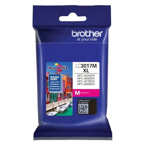 Cartucho de Tinta Brother LC3017M XL 550 pág. Magenta-0