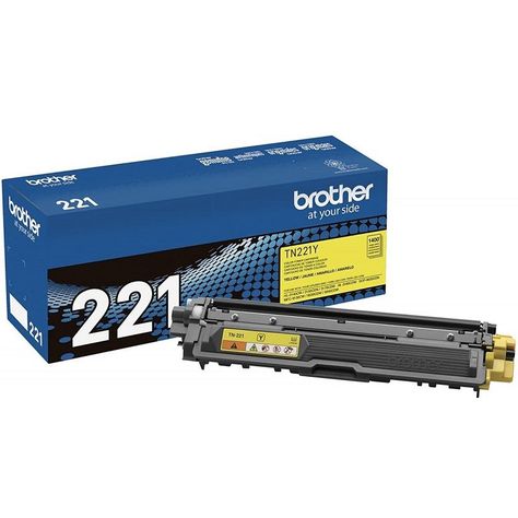 Cartucho de Tóner Brother TN221Y 1.400 pág. Amarillo-1