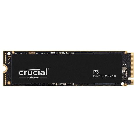 Unidad SSD Crucial P3 2Tb NVMe PCIe 3.0 3D NAND-0