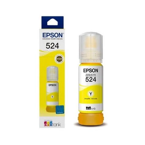 Botella de Tinta Epson T524 17,26ml pág. 6.000 Amarillo T524420-AL-0