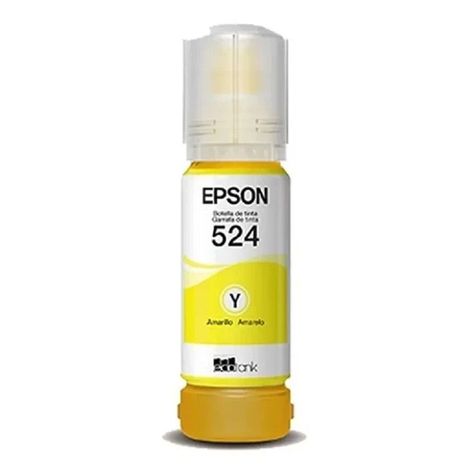 Botella de Tinta Epson T524 17,26ml pág. 6.000 Amarillo T524420-AL-1