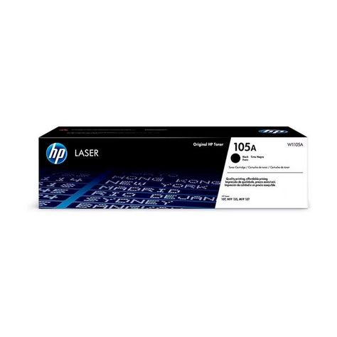 Cartucho de Tóner HP 105A pág. 1.000 Negro W1105A-0